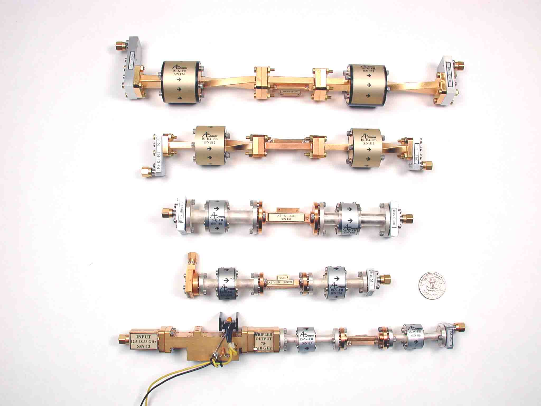 Millimeter heads of the MVNA for standard microwave bands