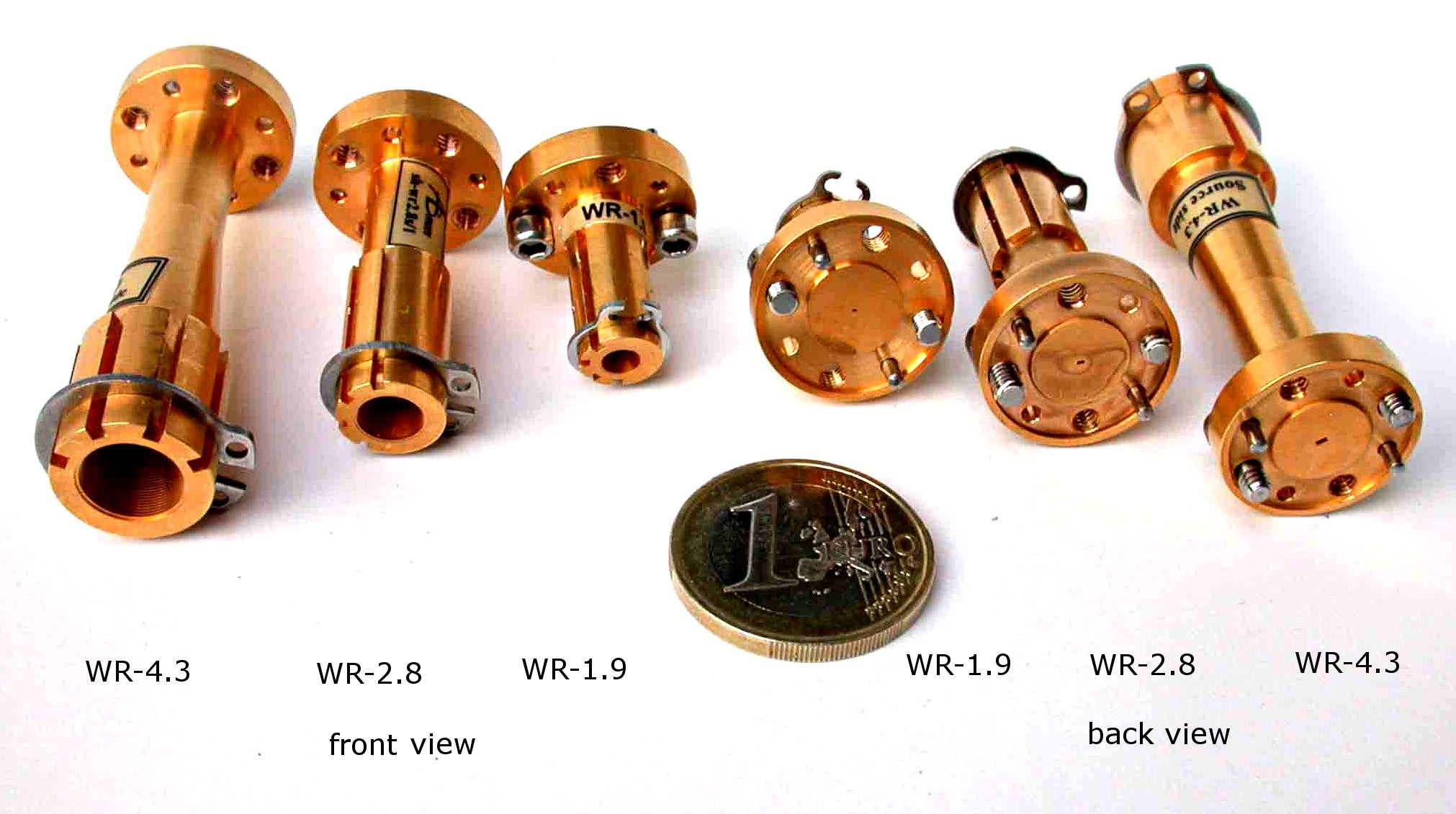 Scalar horns for W band and higher frequencies